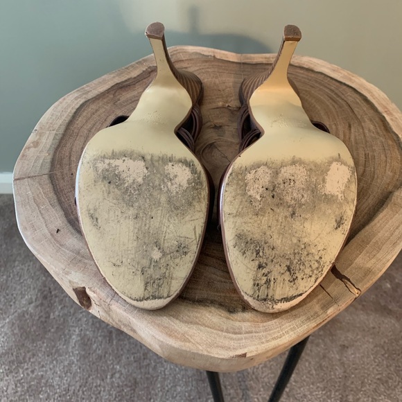 SACHI Heels size 7 Chocolate Brown - Picture 5 of 7